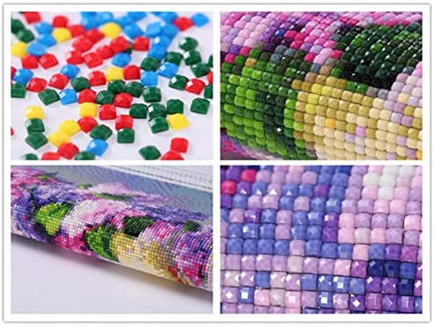 AOPIII (12x16 in) Diamond Mosaic Picture of Rhinestones Handicraft 5D DIY Diamond Painting Cross Stitch Full Square"Kiss" Rock Band Poster
