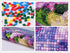 AOPIII (12x16 in) Diamond Mosaic Picture of Rhinestones Handicraft 5D DIY Diamond Painting Cross Stitch Full Square"Kiss" Rock Band Poster