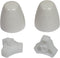 American Standard 7381148-200.0200A Bolt Cap Kit, EZ Install Toilets-White