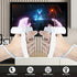 (1 Pair) Orzero Adjustable Hand Grip Straps Accessories for Quest 2 VR Gaming Headset Controller, Handle Dropping Prevention - White