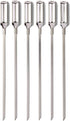 OXO Good Grips Grilling Tools, Stainless Steel Grilling Skewers - Set of 6