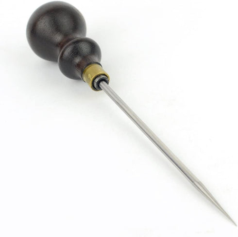 Crown Tools 114R Scratch Awl, Benchwood Handle