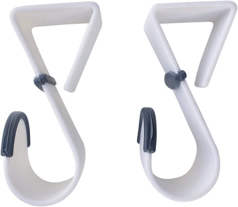 TidyHouse Space Saver Over The Door Hook Hanger Rack Set - Organise Bedroom, Bathroom, Closets - Hang Shirts (Standard)