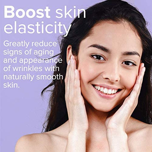 Sanar Naturals Collagen Pills with Vitamin C, E - Reduce Wrinkles, Tighten Skin, Boost Hair Skin Nails Joints - Collagen Wrinkle Formula - Hydrolyzed Collagen Peptides Supplement, 150 Capsules