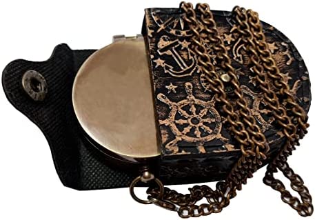 The New Antique Store - Compass with Case/Gift for Son/to My Son Gifts/Mom to Son Gift (to My Son)