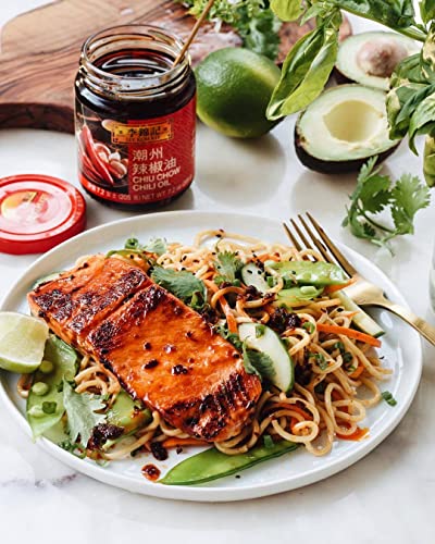 Lee Kum Kee Chiu Chow Chili Oil net wt. 205g (7.2oz)