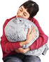MerryXD Chubby Blob Seal Pillow,Stuffed Cotton Plush Animal Toy Cute Ocean Medium(17.6 in)