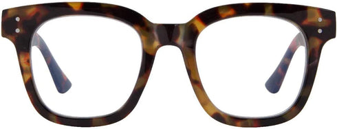 Madison Avenue Women Blue Light Glasses,Oversize Blue Light Glasses for Women, Anti Eyestrain & UV Protection Computer Eyeglasses (Tortoiseshell)