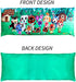 Franco Kids Bedding Super Soft Microfiber Zippered Body Pillow Cover, 54 in x 20 in, Animal Crossing