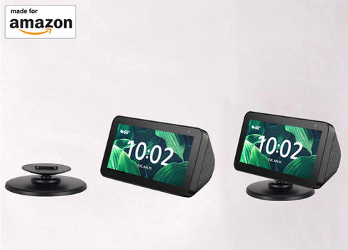 Stand for Echo Show 5 (1st Gen and 2nd Gen) by AutoSonic, Compatible with Alexa Show 5, Magnetic,Swivel and Tilt, Black