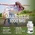 Milk Thistle 1000mg Silymarin Marianum & Dandelion Root Liver Health Support 120 Capsules