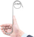 10" Meat Hooks,8mm Heavy Duty S-Hooks HONSHEN Stainless Steel Meat Processing Butcher Hook 4Pack