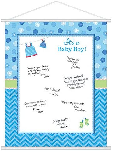 Amscan "It's a Baby Boy" Sign-In Sheet