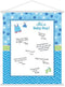 Amscan "It's a Baby Boy" Sign-In Sheet