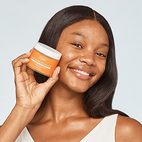 JOAH Daily Glow Peel Pads with Glycolic Acid, PHA and Papaya Extract, 50 Count