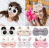 Sleep Mask for Kids Sleeping Mask ,Aniwon 6 Pack Cute Animal Eye Mask for Sleeping Unicorn Sleep Mask for Kids Girl Soft Plush Blindfold Covers Eye Mask for Women Girls Kids Favor