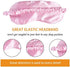 Silk Eye Sleep Mask Soft Sleeping Mask with Elastic Strap Blindfold Comfort Eye Shade Cover for Kids Girl Women Men