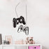 Wall Art Decal Joystick Gamer Video Controller Boy Room Gaming Room Decoration Wall Sticker Removable Kids Playroom Mural Y-209 (Black, 42x70cm)