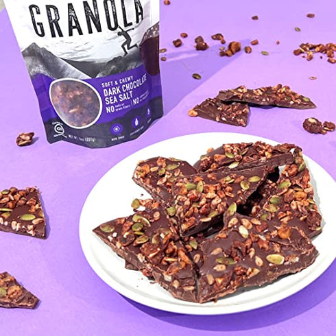 Wildway Vegan, Gluten-free, Grain-free Granola - Dark Chocolate Sea Salt - 8oz