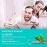 GuruNanda Stainless Steel Tongue Scraper (Pack of 2), Fight Bad Breath, Medical Grade 100% Stainless Steel Tongue Cleaner, Tongue Scraper For Adults and Kids, Great For Oral Care, Travel Friendly
