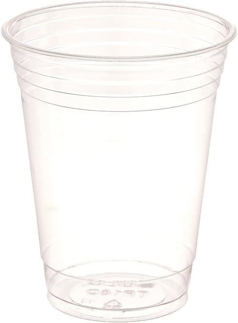 SOLO Cup Company Plastic Party Cold Cups, 16 oz, Clear, 50 pack