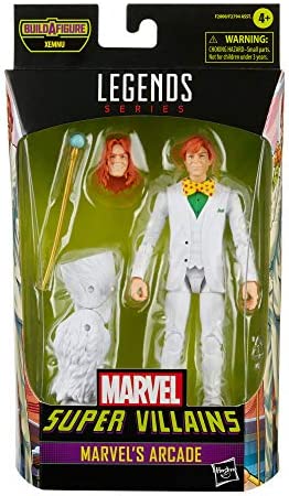 Hasbro Marvel Legends Series 6-inch Collectible Marvel's Arcade Action Figure and 2 Accessories