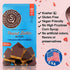 Peanut Butter Bites Topped with Chocolate Coating - Gluten Free - Vegan Friendly - Non Dairy Kosher Pareve - 100 Calorie Snack - 10 Individually Wrapped Pieces in a Bag - For Snackers Only