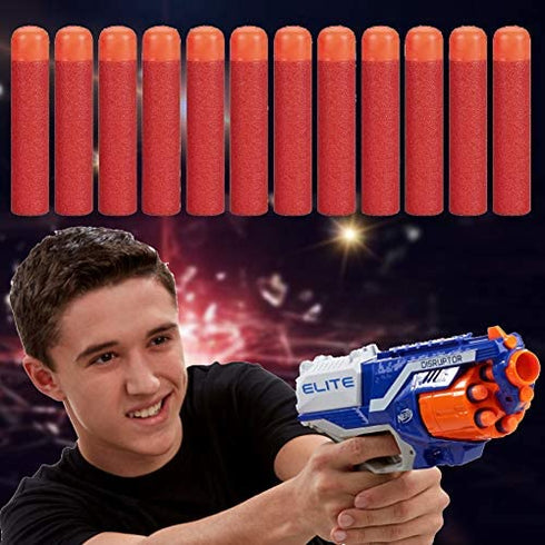 Mega Dart Refill Pack 120 Pcs 9.5cm Red Premium Refill Bullets for N-Strike Mega Series Blasters