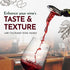 OxyTwister Wine Aerator Pourer-Premium Aerating and Decanter Spout-Improves Wine Taste and Aroma-Prevent Wine Leak-Red Wine Bottle Stopper-Portable Wine Accessories