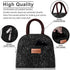 BALORAY Lunch Bag for Women Men Insulated Lunch Box for Adult Reusable Lunch Tote Bag for Work, Picnic, School or Travel (Black Starry)