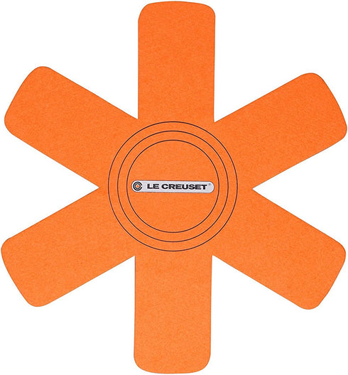 Le Creuset Felt Pan Protectors, Set of 3 - 16" diameter, Flame