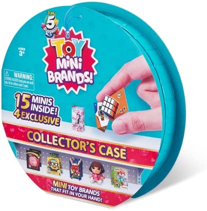 5 Surprise Toy Mini Brands Collector's Case - Store & Display 30 Minis with 4 Exclusive Minis Included by ZURU