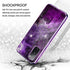 BENTOBEN Samsung S20 FE Case, Galaxy S20 FE 5G Case, Slim Fit Glow in The Dark Shockproof Protective Hybrid Hard PC Soft TPU Bumper Phone Cover for Samsung Galaxy S20 Fan Edition 2020, Purple Nebula