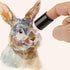 GooMart 20pcs Finger Sponges daubers, Craft Sponge Daubers Set for Painting, Drawing, Ink, Card Making