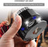 30X Illuminated Loupe Magnifier, Adjustable Focal Length Coin Magnifier with Light Double Optical Lens, Jewelers Magnifying Glass for Coins Textile Embroidery Stamps Currency