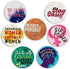 Women Empowerment Stickers, Feminist Girl Power Quotes, 8 Designs (2 In, 500 Pieces)