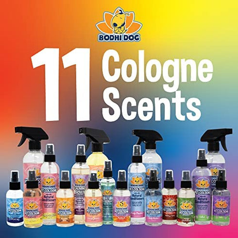 Bodhi Dog Natural Pet Cologne | Premium Scented Perfume Body Spray for Dogs and Cats | Clean and Fresh Scent | Natural Conditioning Qualities | Made in USA (Calming Lavender, 8 Fl Oz)
