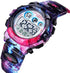 CKE Kids Watch, Waterproof Sports Digital Watches for Boys Girls with Colorful LED Light - Best Gifts for Children