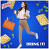 Lance Sandwich Crackers, Captain's Wafers Cream Cheese and Chives, 8 Ct Box
