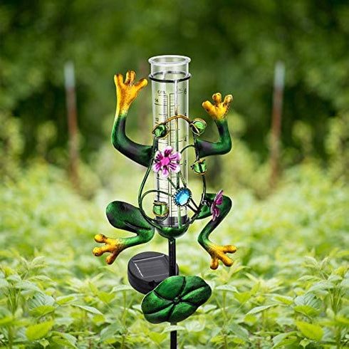 Litake 6" Capacity Plastic Rain Gauge Replacement Tube for Yard Garden Outdoor, Overall Size 7.2in x 1.4in and Weather-Resistant