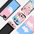 DLseego Switch Skin Sticker Pretty Pattern Full Wrap Skin Protective Film Sticker Compatible with Switch-Blue and Pink Sailor Moon