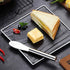 VANRA Wide Butter Spreader Knife Set 4-Piece Stainless Steel Cheese Knife Serrated Edge Sandwich Condiment Jam Bread Cream Knives 7.8-inch