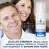 Calcium Magnesium Lotion - Transdermal Vitamins - Absorbs Through the Skin - No More Pills - for Bone Strength by SeaBlue, 1.6 Oz.