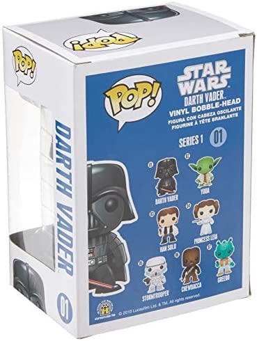 POP: Star Wars Darth Vader Bobble Head Vinyl Figure