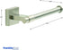 Franklin Brass MAX51-SN Maxted Modern Single Arm Toilet Paper Holder, Brushed Nickel