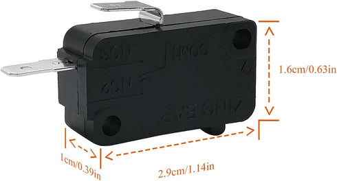 4 Pack Microwave Door Switch WB24X823 for WB24X10071 WB24X829 WB24X10029 WB24X10047