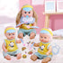 Young Buds for 11-12-13 Inch Alive American Doll Baby Doll Clothes Set of 5 Dress Costumes Gown Outfits Feeding Set with Pacifier Bib