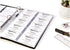 Amazon Basics Plastic Business Card Holder, Protector Sleeves for 3-Ring Binder, Transparent, 25-Pack