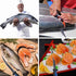 PAUL MAIER Fish Cleaning Kit 3-Piece Set Includes,Filet Knifes for Fish,Anti-Cutting Gloves,Fish Scale Cleaner Brush,Bait Knife with Coating and Scabbard, Salt Water Resistant Fishing Knife
