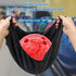 COITEK Bowling Seesaw Bag 2 Pack, Bowling Polisher Bag Carrier Ball Cleaner Holder Bag Bowling Cleaner Towel(Black)